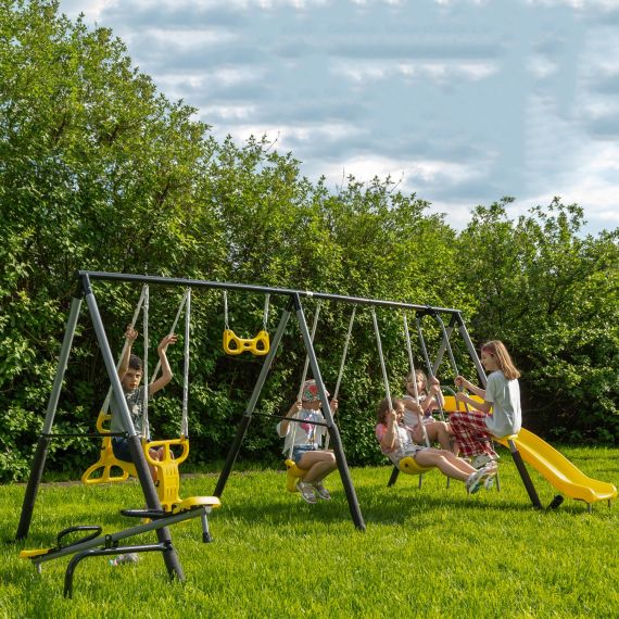 ДЕТСКИЙ КОМПЛЕКС DFC КАЧЕЛИ, КАЧЕЛИ-БАЛАНСИР И ГОРКА 76509