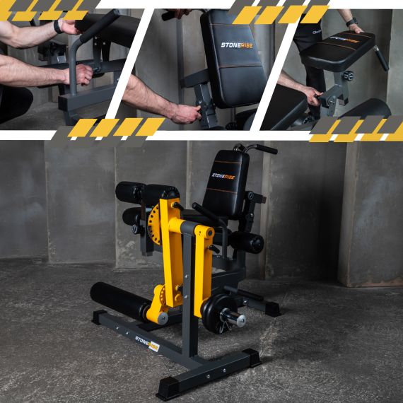 ТРЕНАЖЕР ДЛЯ СГИБАНИЯ-РАЗГИБАНИЯ НОГ STONERISE DTRAINER