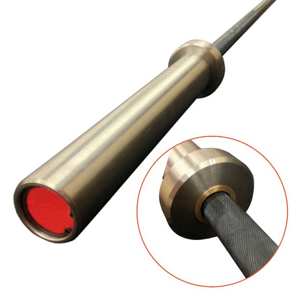 ГРИФ ПРЯМОЙ DFC C ПОДШИПНИКАМИ 206 СМ / ЧЁРНОЕ ОКСИДНОЕ ПОКРЫТИЕ/ ДО 500LBS (227 КГ)