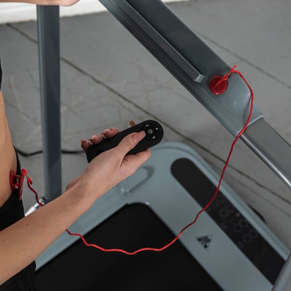 БЕГОВАЯ ДОРОЖКА DFC LIBERO SLIM, СЕРЕБРИСТАЯ T100G