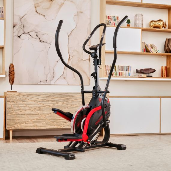 ЭЛЛИПТИЧЕСКИЙ ТРЕНАЖЕР С ЭЛЕМЕНТОМ СТЕППЕРА DFC CHALLENGE PRO E8019R