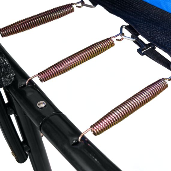 БАТУТ DFC KENGOO 10 ФУТОВ (305 СМ) ВНУТР.СЕТКА, ЛЕСТНИЦА, ОРАНЖ/ЧЕРН