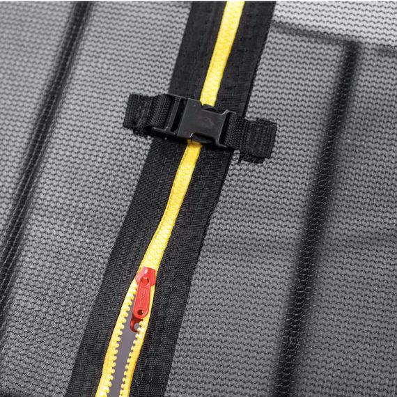 БАТУТ DFC KENGOO 10 ФУТОВ (305 СМ) ВНУТР.СЕТКА, ЛЕСТНИЦА, ОРАНЖ/ЧЕРН