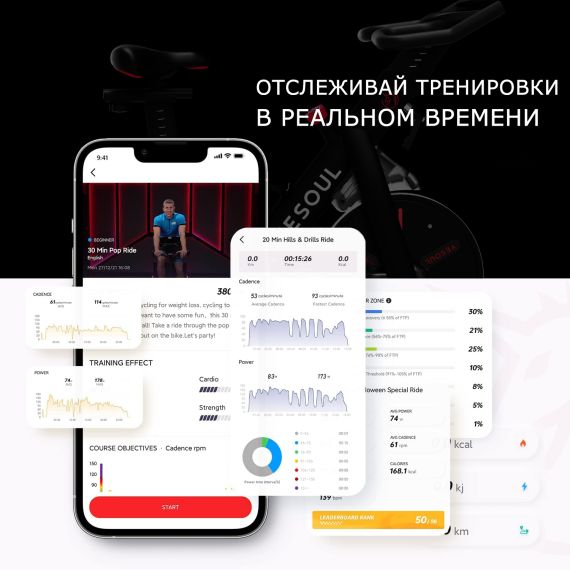 ВЕЛОТРЕНАЖЕР YESOUL BS3-B PRO