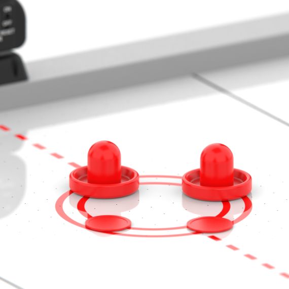 ИГРОВОЙ СТОЛ - АЭРОХОККЕЙ DFC THUNDER 7FT