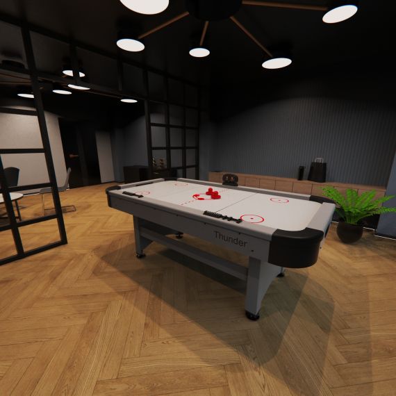 ИГРОВОЙ СТОЛ - АЭРОХОККЕЙ DFC THUNDER 7FT