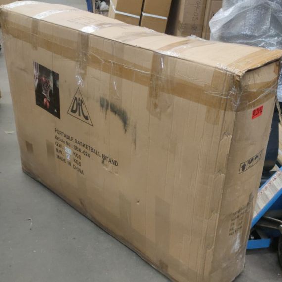 БАСКЕТБОЛЬНАЯ МОБИЛЬНАЯ СТОЙКА DFC SBA024 (УЦЕНЁННАЯ)