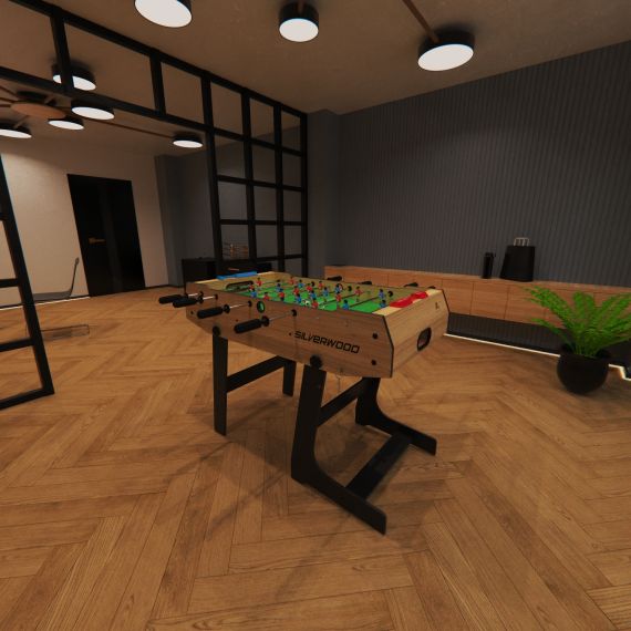 ИГРОВОЙ СТОЛ - ФУТБОЛ DFC SILVERWOOD